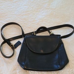 Coach leather crossbody bag
